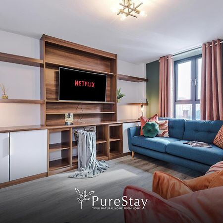 Stunning Five Bedroom Manchester House With Free Parking By Purestay Short Lets & Serviced Accommodation Esterno foto