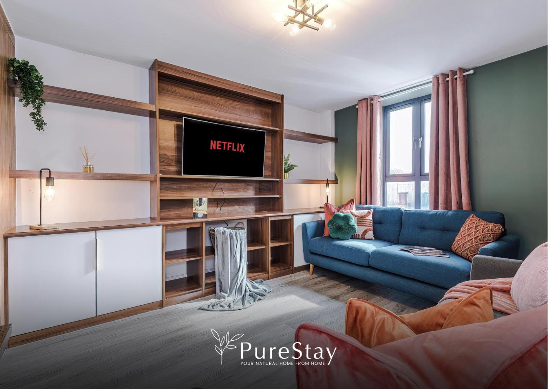 Stunning Five Bedroom Manchester House With Free Parking By Purestay Short Lets & Serviced Accommodation Esterno foto